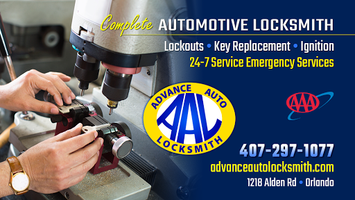 Locksmith «Advance Auto Locksmith», reviews and photos, 1218 Alden Rd, Orlando, FL 32803, USA