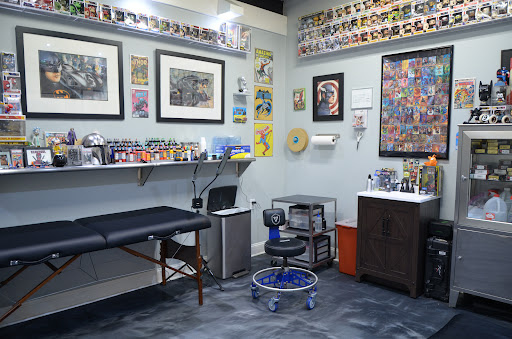 Explore james tattoo ideas, creative tattoo ideas in Charlottesville, available at Spitfire Tattoo & Gallery