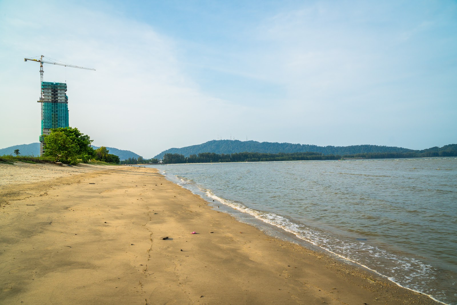 Photo of Sepat Beach with brown water surface