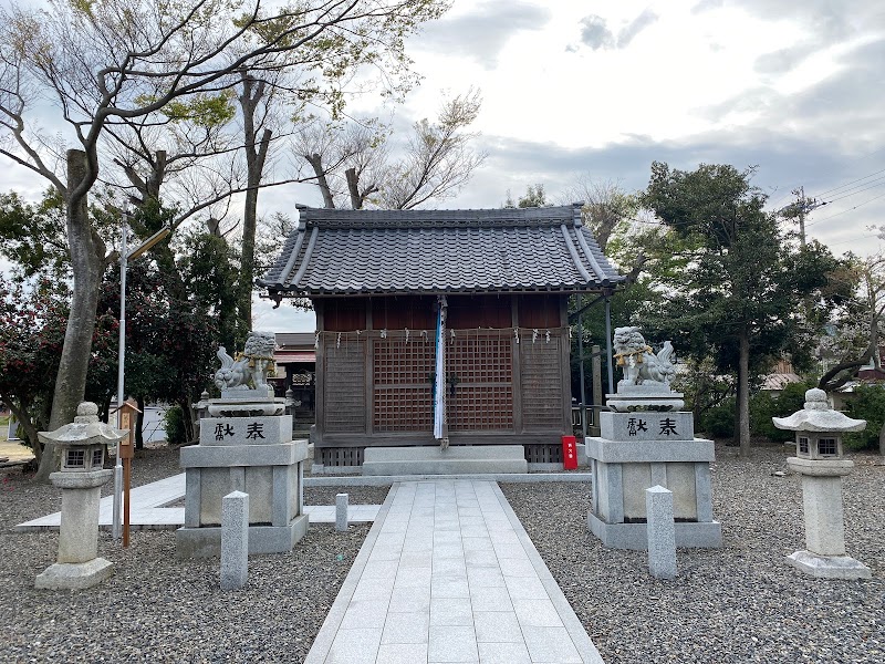 乃伎多神社（高月町東物部）