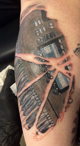 Explore ghostemane tattoo ideas, creative tattoo ideas in Sunbury, available at Spot of Ink