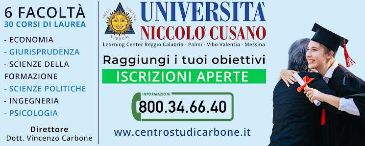 Unicusano Palmi - Università Niccolò Cusano Via Antonio Altomonte, 32, 89015 Palmi RC, Italia