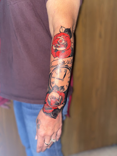 Explore ball python tattoo ideas, creative tattoo ideas in Stevens Point, available at Against All Odds Tattoo
