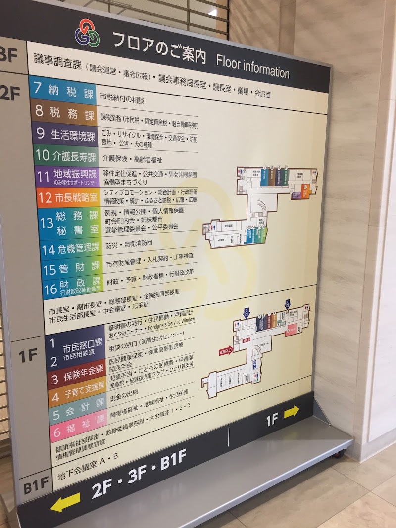 能美市役所 石川県能美市来丸町 市役所 区役所 市役所 グルコミ