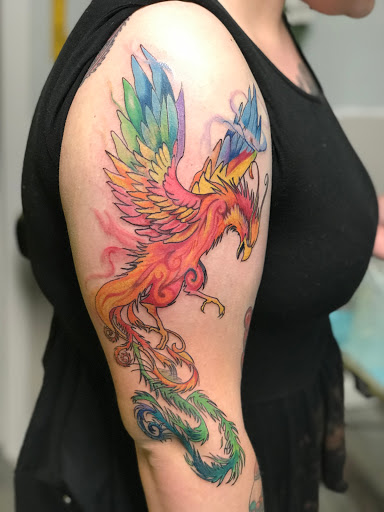 Explore black metal tattoo ideas, creative tattoo ideas in Ocala, available at The Tattoo Gallery of Ocala LLC