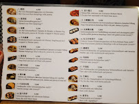 Menu du Dim Sum à Bonn
