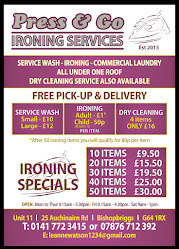 Press & Go Ironing Services