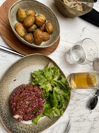 Steak tartare du Restaurant Le Verre Bouteille La Rochelle - n°3