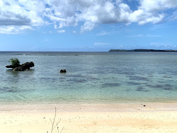 Foto von Salinas Beach mit lange, gerade küste