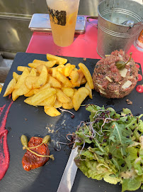 Steak tartare du Restaurant L'Oxxy Beach à La Chataigneraie - n°1