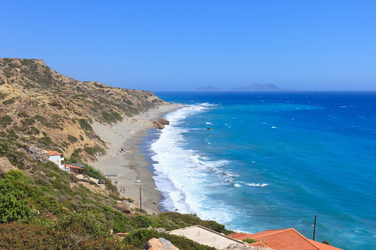 Foto van Ligres beach met hoog niveau van netheid