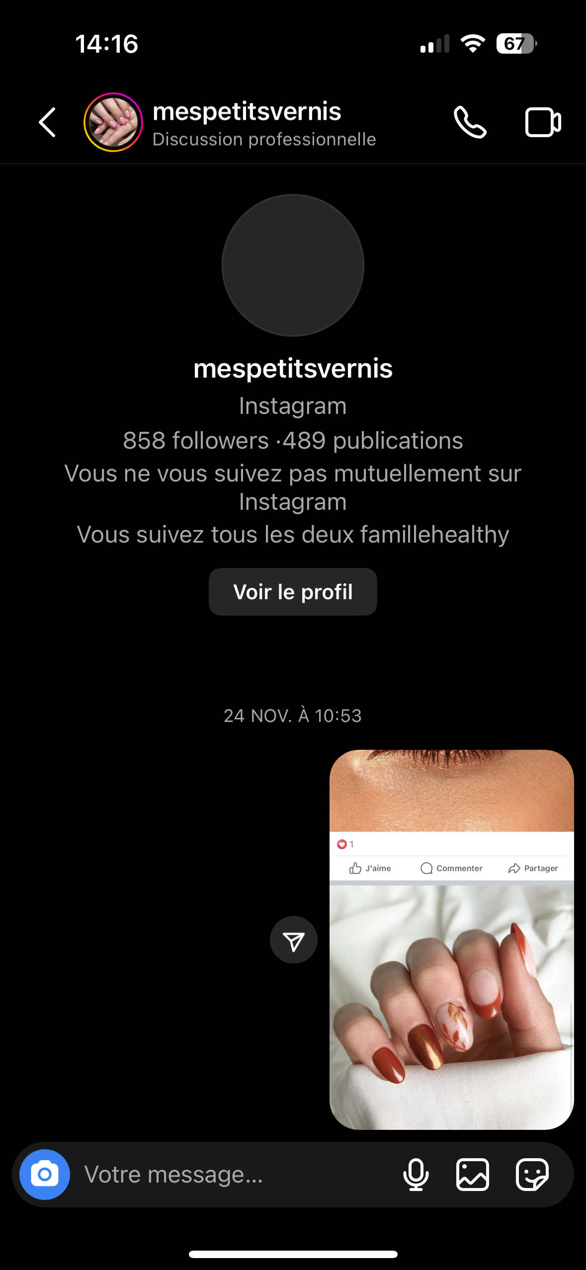 Photo n° 1 de l'avis de juliette.e fait le 21/12/2023 à 13:15