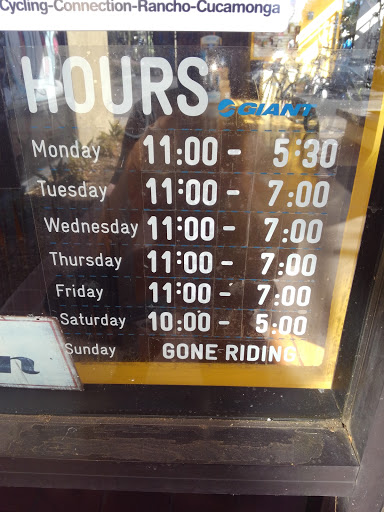 Bicycle Store «Competitive Edge Cyclery», reviews and photos, 9889 E Foothill Blvd, Rancho Cucamonga, CA 91730, USA