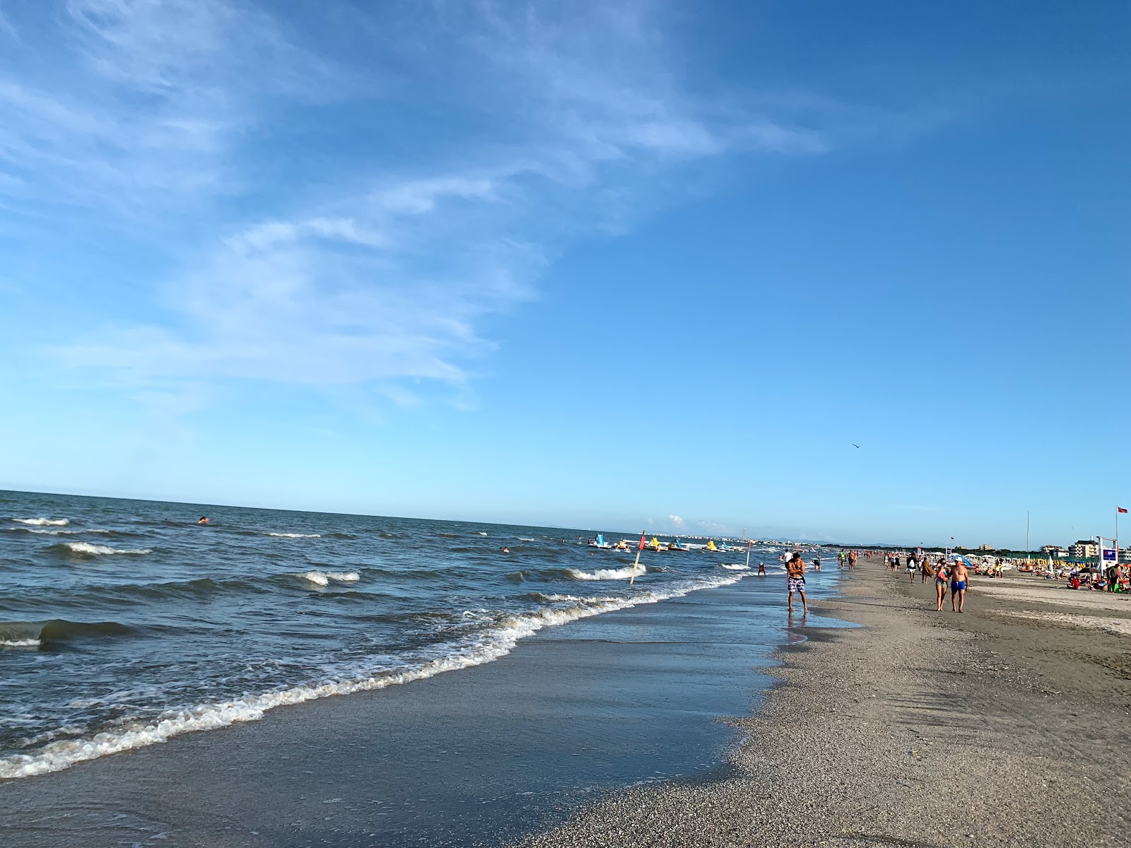 Foto de Spiaggia libera di Cervia com alto nível de limpeza