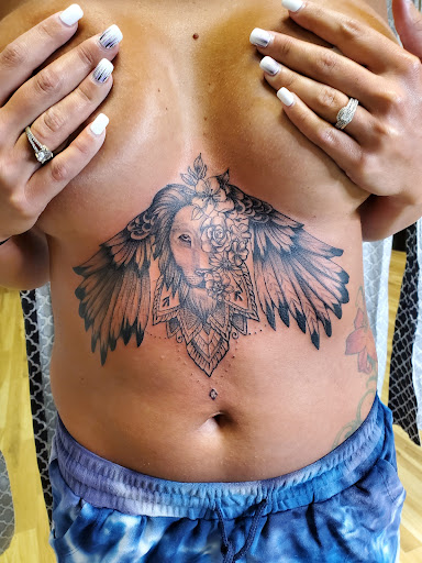 Find cool dog tattoo ideas for your next unique tattoo in Ocean Springs at Heart & Daggers Tattoo Studio LLC