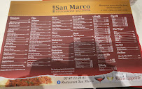 Restauration rapide Restaurant San Marco à Stiring-Wendel (la carte)