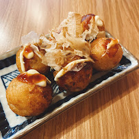 Takoyaki du Restaurant servant des nouilles udon Manpuku à Paris - n°7