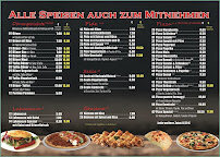 Menu du Pizza & Kebaphaus à Neuhausen auf den Fildern