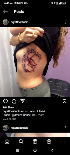 Explore thumb print tattoo ideas, creative tattoo ideas in Palm Harbor, available at High Quality Tattoo Studios