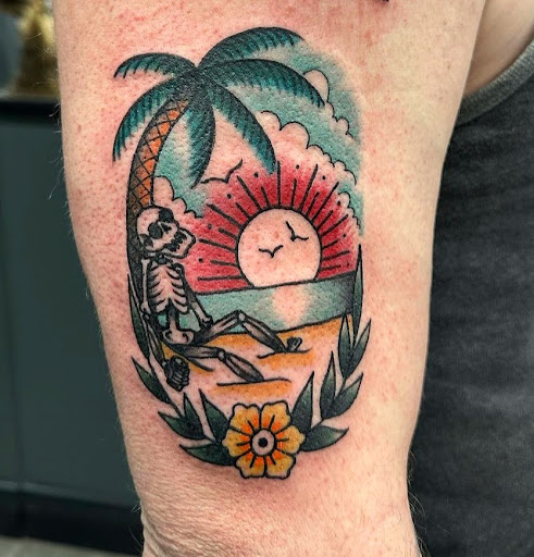 Explore fine line hand tattoo ideas, creative tattoo ideas in Spokane, available at Anchored Art Tattoo