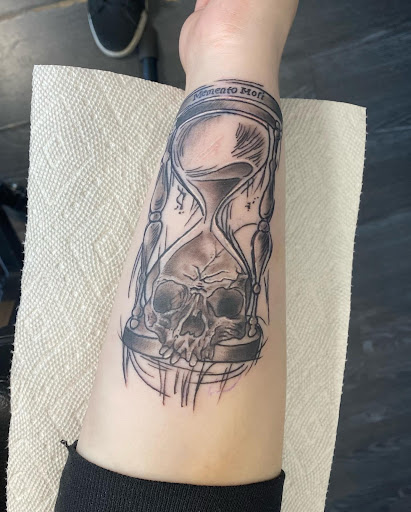 Explore siblings tattoo ideas, creative tattoo ideas in Niles, available at 3 Shades of Black Tattoo Studio