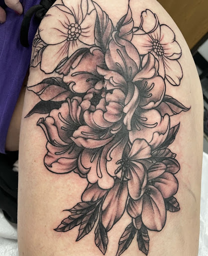 Explore bakery tattoo ideas, creative tattoo ideas in Adrian, available at Good Life Tattoo Co.