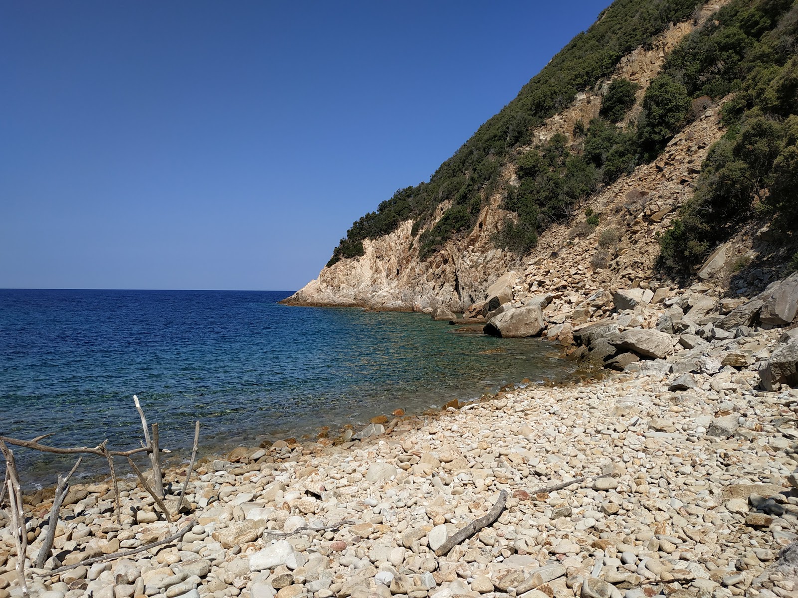 Photo de Spiaggia di Ripa Barata zone sauvage