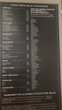 Galloway à Trento menu