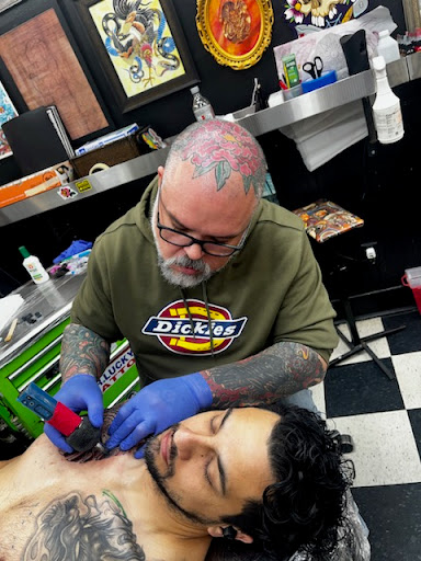 Explore back leg tattoo ideas for females, creative tattoo ideas in San Marcos, available at Jerrys Tattoo Shop