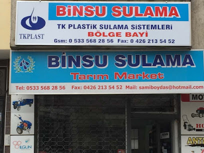 Binsu Sulama Tarim Market
