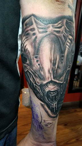 Explore arizona flag tattoo ideas, creative tattoo ideas in Kissimmee, available at Ol Skool Tattoos Studio