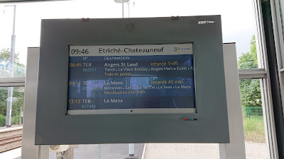 Gare d'Etriché - Châteauneuf à Étriché