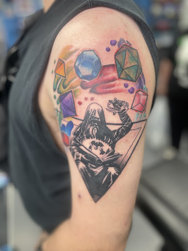 Explore marvel tattoo ideas, creative tattoo ideas in Meridian, available at Creative Pain Tattoo Studio