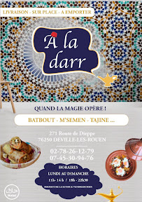 Menu / carte de A La Darr à Déville-lès-Rouen