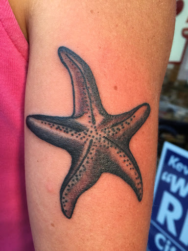 Explore religious chest tattoo ideas, creative tattoo ideas in Carmel, available at Carmel Tattoo INK