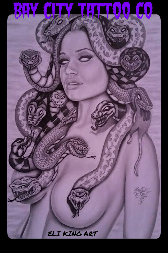 Find female breast tattoo ideas for your next unique tattoo in Erie at EliKingInk