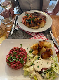 Steak tartare du Restaurant français Au virage Lepic à Paris - n°2