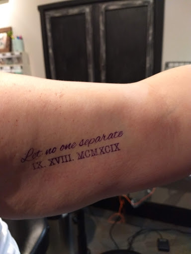 Explore mother son tattoo ideas, creative tattoo ideas in Myrtle Beach, available at Elite Ink Tattoos of Myrtle Beach