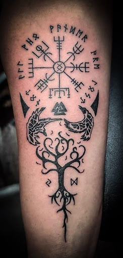 Explore cyborg tattoo ideas, creative tattoo ideas in Logansport, available at Fatt Matts Tatts