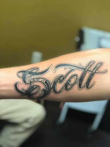 Explore arm sleeve tattoo ideas for guys, creative tattoo ideas in Goose Creek, available at Red Kirin Tattoo