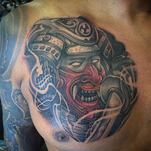 Explore bear tattoo ideas, creative tattoo ideas in Passaic, available at District 36 Tattoo Parlor
