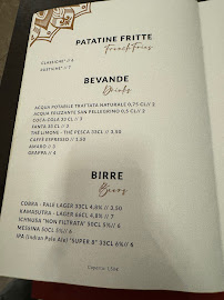 PIZZA Shambò à Milan menu