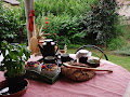 Petit déjeuner Chambre d'hôtes Cabcamp Yoga 09310 Les Cabannes (miniature)