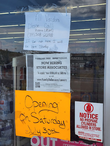 Dollar Store «FAMILY DOLLAR», reviews and photos, 347 West Carr Street, Cripple Creek, CO 80813, USA