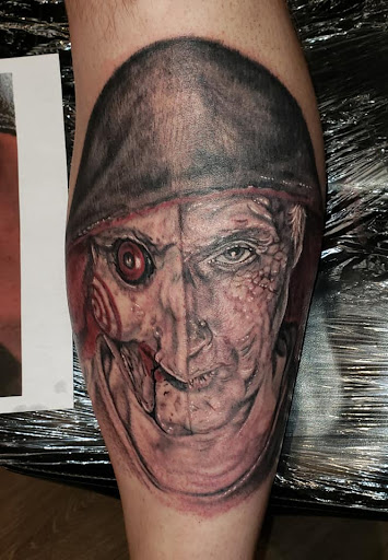 Explore husband's name tattoo ideas, creative tattoo ideas in Johnson City, available at Defiant Designs