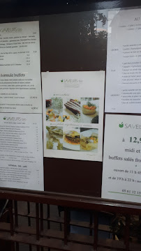 Restaurant végétarien Restaurant Saveurs à Toulouse (le menu)