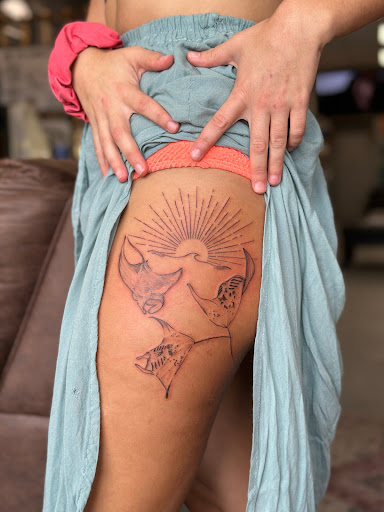 Explore forearm half sleeve tattoo ideas, creative tattoo ideas in Kailua Kona, available at Kaeo Hawaii Tattoo & Creative Studio