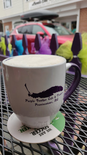 Dessert Shop «Purple Feather Cafe & Treatery», reviews and photos, 334 Commercial St, Provincetown, MA 02657, USA