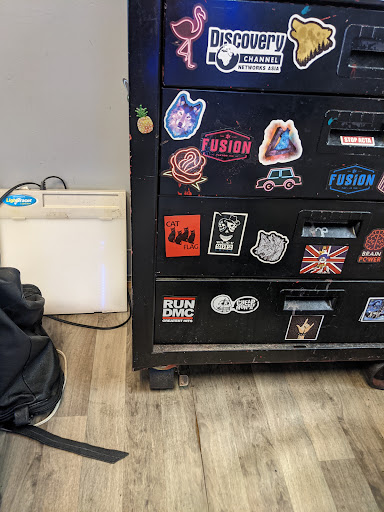 Explore dark cover up tattoo ideas male, creative tattoo ideas in Warren, available at Fat Cats Tattoos