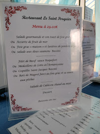 Menu / carte de Restaurant Le Saint Porquier à Saint-Porquier